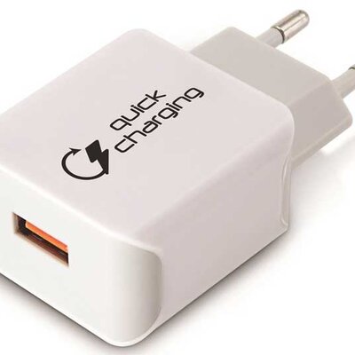 Brzi USB zidni punjač MS Advance 3.0A QC