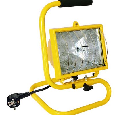 Prenosni halogeni reflektor za spoljnu upotrebu FLH500/YE