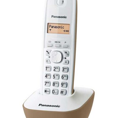 Bežični telefon Panasonic KX-TG1611FXJ bela-bež