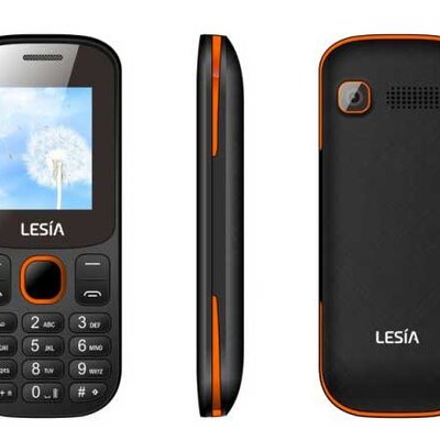Lesia P5 Mobilni telefon Dual SIM Black-Orange