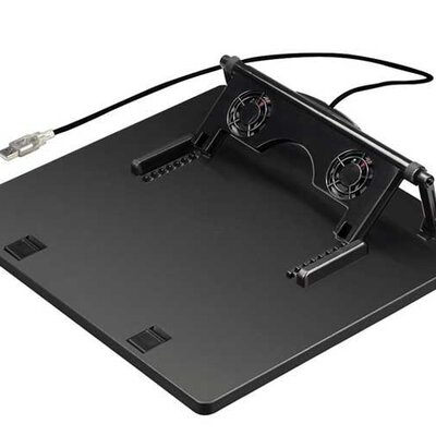 Hama USB Cooler Postolje za laptop sa dva ventilatora 39796