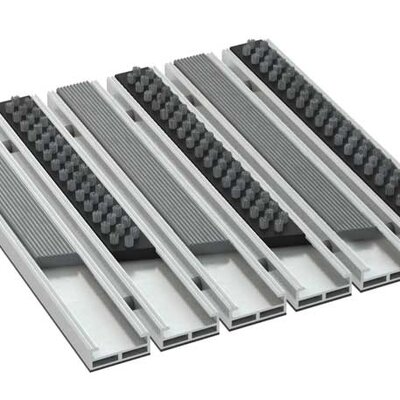 Modularni otirač Alumatex Beta-Gamma Siva 12/30 75x56