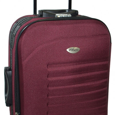 My Case srednji kofer za putovanje 61x40x19cm bordo