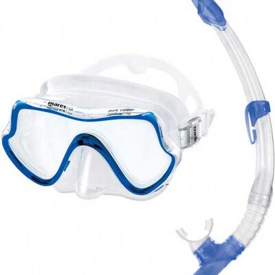 Mares Set za ronjenje Disaljka i maska Pure Vision 411736 Plava