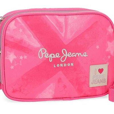 Torbica na rame sa dve pregrade Pepe Jeans Clea 60659