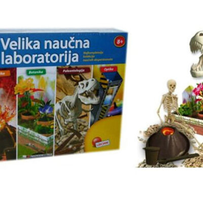 Mali Genije - Edukativna Igra - Velika Naučna Laboratorija