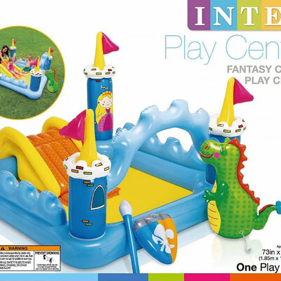 Vodena Igraonica Bazen Intex Fantasy Castle - 185 x 152 x 107 cm