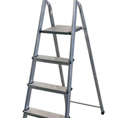 Aluminijumske stajaće merdevine sa 5 stepenika 200580