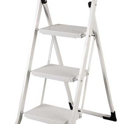 Čelične merdevine sa tri stepenika 200222