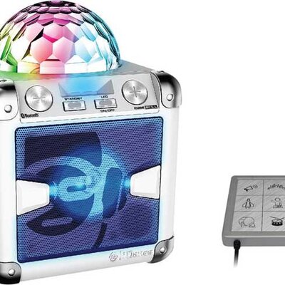 iDance bluetooth zvučnk sa punjivom baterijom BC-5L white