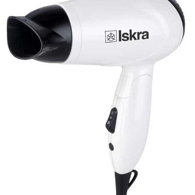 Iskra Putni fen za kosu sa sklopivom drškom RH-1818-1/WH