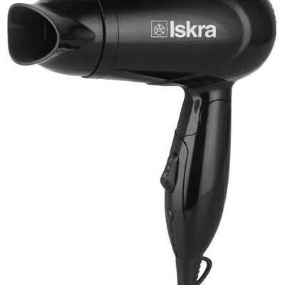 Iskra Putni fen za kosu sa sklopivom drškom RH-1818-1/BK