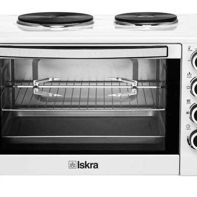 Iskra Mini šporet sa dve ringle HL48RCT/WH