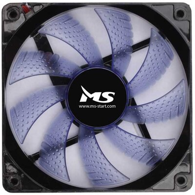 MS PC Cool 12cm Ventilator za kućište Blue LED