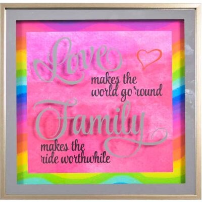 Slika sa porukom Love and Family