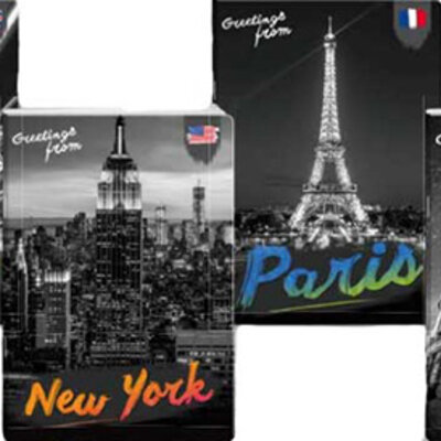 Sveske A5 format - blanko - 10 komada - City By Night