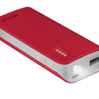 Trust Primo PowerBank 4400mAh Eksterna baterija Crvena