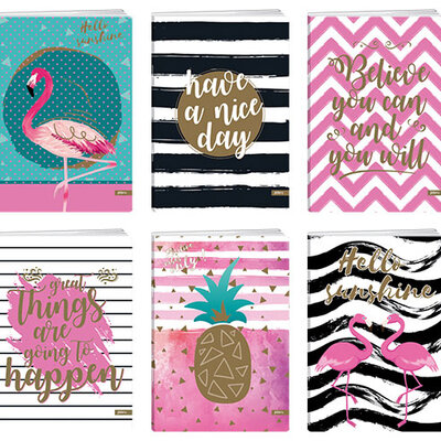 A5 Sveske bez linijature - blanko - pakovanje 10 komada Fashion