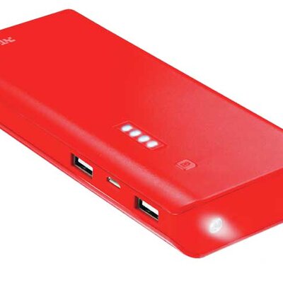 Trust Primo PowerBank 10.000mAh Eksterna baterija Red