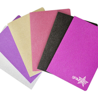 Male sveske na kvadratiće - pakovanje 10 komada Sparkly