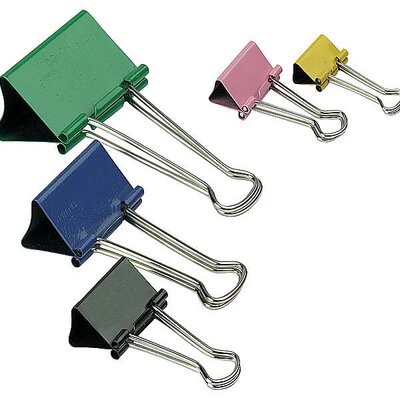 Foldback Klamerice 41 mm Alco 784S26 raznobijne 144 kom