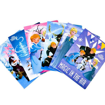 Male sveske u linije 10 komada - Disney Frozen 32223