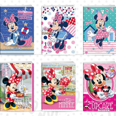 Deset A5 svezaka na kvadratiće Play - Minnie Mouse