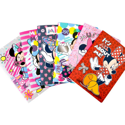 Deset A4 svezaka na kvadratiće Play - Minnie Mouse Glitter