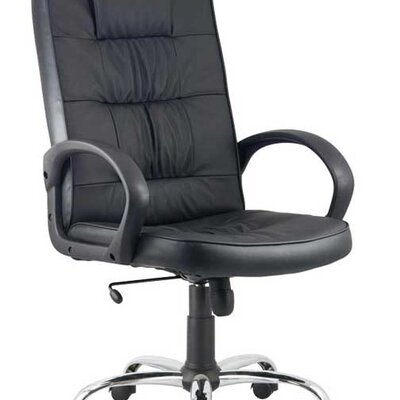 Radna fotelja M360C Crna Eko koža