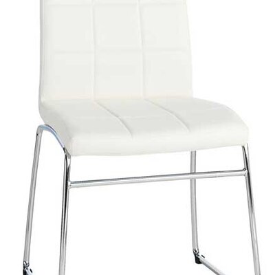 Trpezarijska stolica Albo Single White