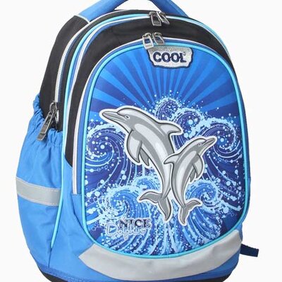 Anatomski školski ranac Cool SL Delfin 160907