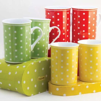 Set šolja sa kutijom Maestro MR10032 Žute