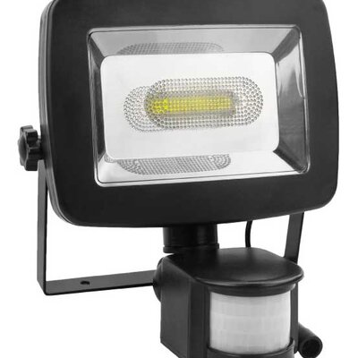 Solarni LED reflektor sa senzorom pokreta 5W LRFS-28C001-W/BK