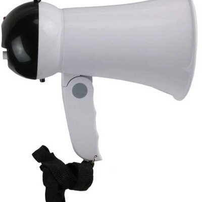 Megafon sa funkcijom sirene 1034 Crni