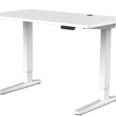 Spawn Radni sto sa elektronski podesivom visinom Proven E2-12 White