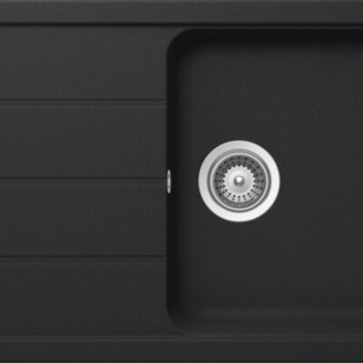 Granitna sudopera Formhaus D-100L crna
