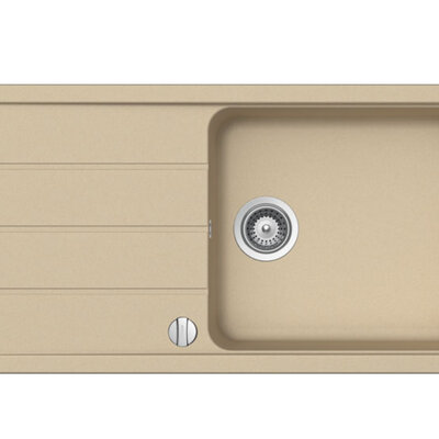 Granitna sudopera Formhaus D-100L krem