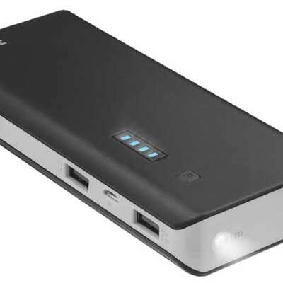 Trust Primo PowerBank 10.000mAh Eksterna baterija Crna