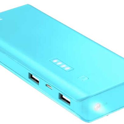 Trust Primo Summer PowerBank 10.000mAh Eksterna baterija Neon Blue