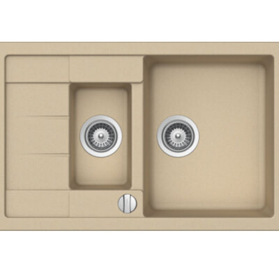  Granitna sudopera Manhattan D-150 sabbia