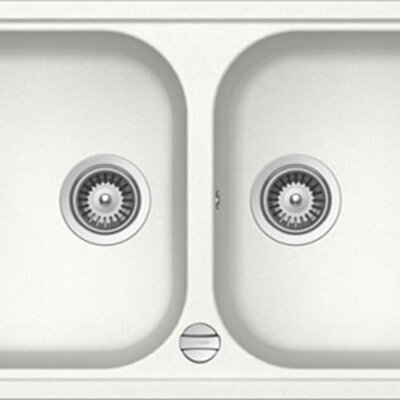 Granitna sudopera Lithos N-200S bela