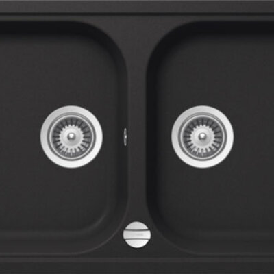 Granitna sudopera Lithos N-200S crna