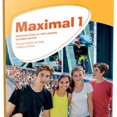 KLETT Nemački jezik 5, Maximal 1, radna sveska za peti razred