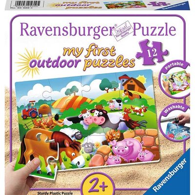 Ravensburger Puzzle za najmlađe - Slatke seoske životinje 05609