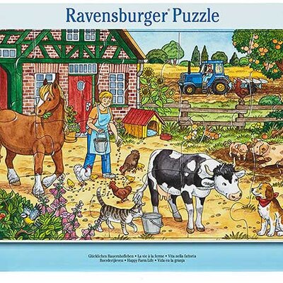 Ravensburger Puzzle 15 delova - Seoski život 06035
