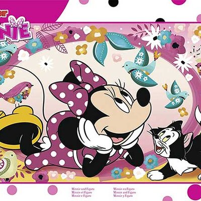 Ravensburger Puzzle 15 delova - Mini Maus i Figaro 06158