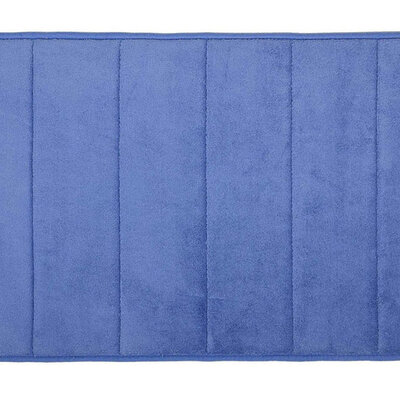 Prostirka od memorijske pene plava