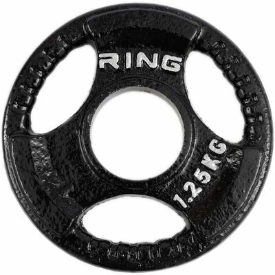 Olimpijski liveni teg sa hvatom 1.25kg Ring PL14-1,25