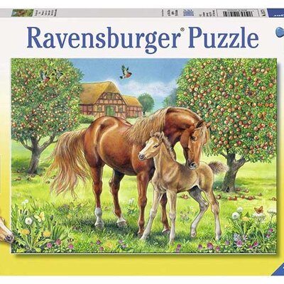Ravensburger XXL Puzzle 100 delova - Konji u voćnjaku 10577