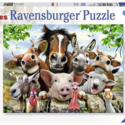 Ravensburger XXL Puzzle 100 delova - Selfi sa farme 10769